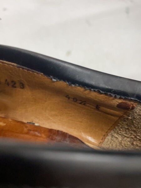 GUCCI(グッチ) / ローファー/40.5/BLK/レザー/110 1423// | 中古品の