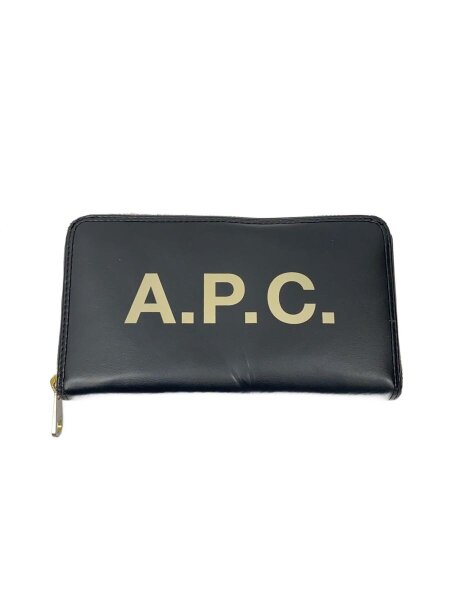 A.P.C.(アーペーセー) / 長財布/レザー/BLK/レディース// | 中古品の 