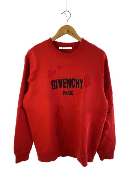 GIVENCHY(ジバンシィ) / スウェット/M/コットン/RED/17f 7334 653 