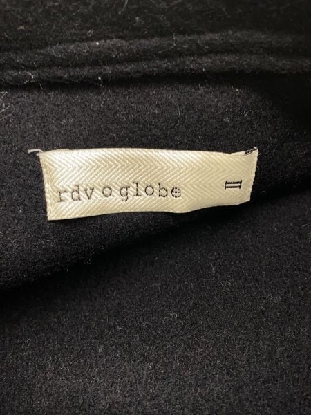 rdv o globe(ランデヴーオーグローブ) / ジャケット/2/ウール/BLK