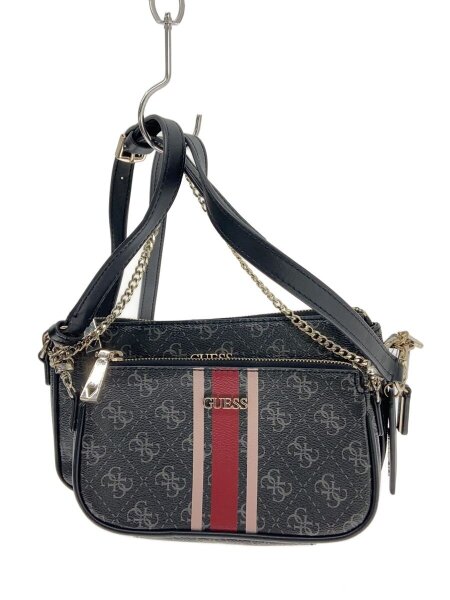 GUESS(ゲス) / ショルダーバッグ/--/BLK/総柄/SS788570// | 中古品の 