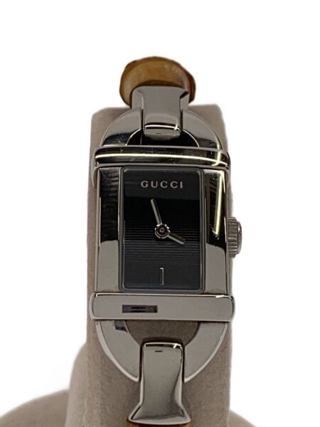 GUCCI(グッチ) / 腕時計/アナログ/--/BLK/BEG/ーー/6800L// | 中古品の