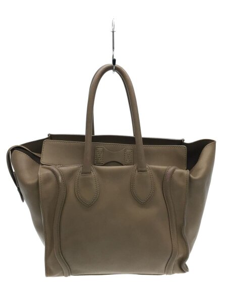 CELINE ラゲージミディアムショッパー レザー ベージュ 保存袋 バッグ