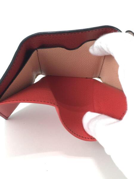 Alexander McQueen / 3つ折り財布/レザー/PNK/レディース Alexander