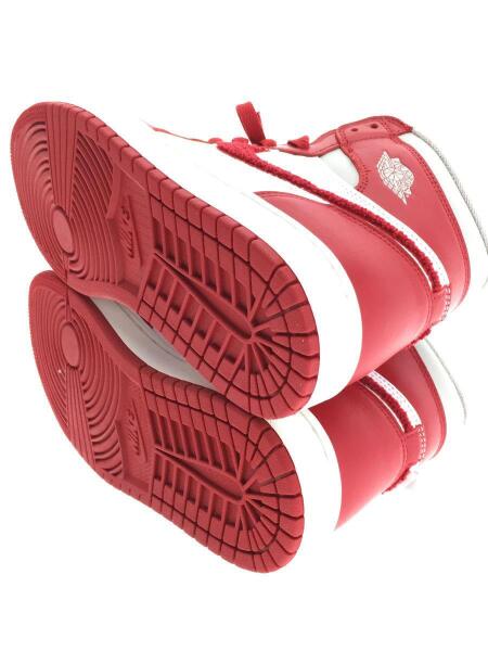 NIKE(ナイキ) / WMNS AIR JORDAN 1 RETRO HIGH OG Varsity /25cm/RED 