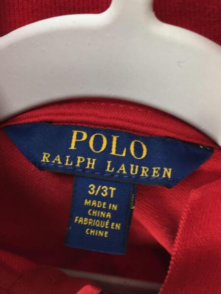 POLO RALPH LAUREN(ポロラルフローレン) / ワンピース/100cm/RED 