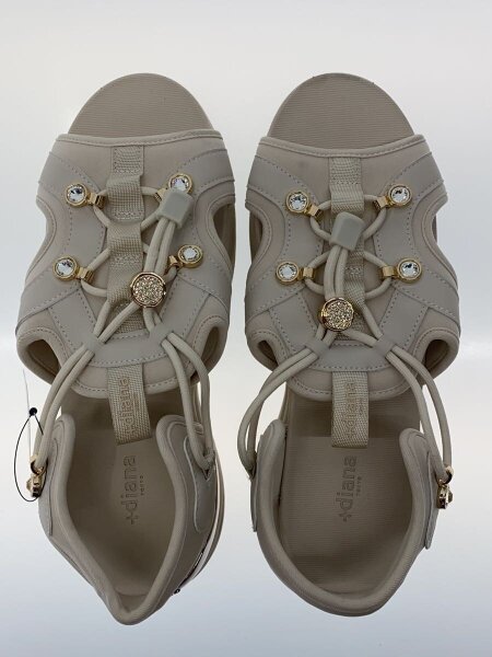 +diana / DRAW CORD SANDALS/サンダル/24cm/BEG/BL57574 diana(プラスダイアナ) / DRAW CORD SANDALS/サンダル/24cm/BEG