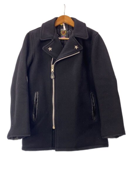 Schott(ショット) / ワンスターピーコート/18/ウール/BLK/7069 | 古着 