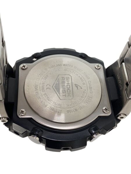 CASIO(カシオ) CASIO◇ソーラー腕時計・G-SHOCK/デジアナ/ラバー/BLK