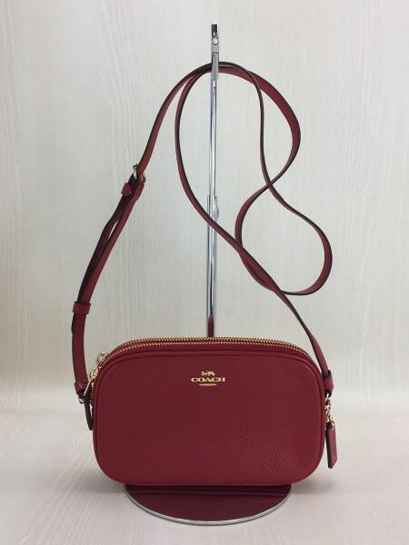 未使用級☆COACHコーチ 2wayショルダーバッグ ブラウン 薔薇 レザー COACH(コーチ) / ショルダーバッグ/レザー/RED/F30259 | 中古品の販売
