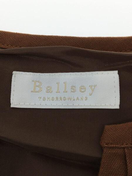 BALLSEY(ボールジィ) / 2019SS/レーヨンリネンベルテッドタック 