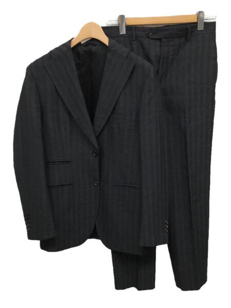 TONELLO(トネッロ) / 2Bセットアップ/48/ウール/GRY/ストライプ 