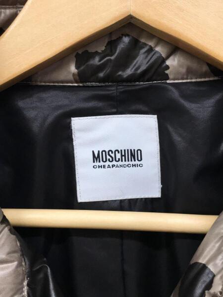 MOSCHINO 黒 ダウンジャケット ロング