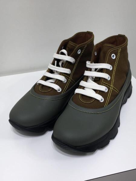 MARNI マルニ 未使用 ハイカットキャンバススニーカー ブラック