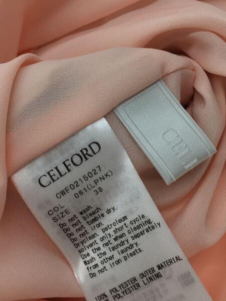 CELFORD(セルフォード) / 2021SS/ラッフルプリーツワンピース/38  