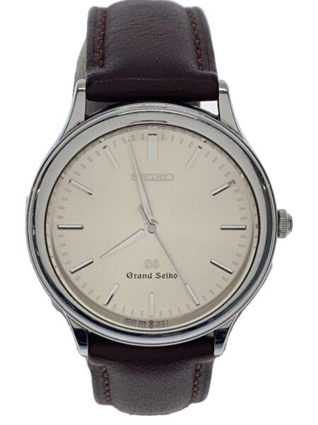 Grand Seiko(グランドセイコー) / クォーツ腕時計/アナログ/レザー/SLV 
