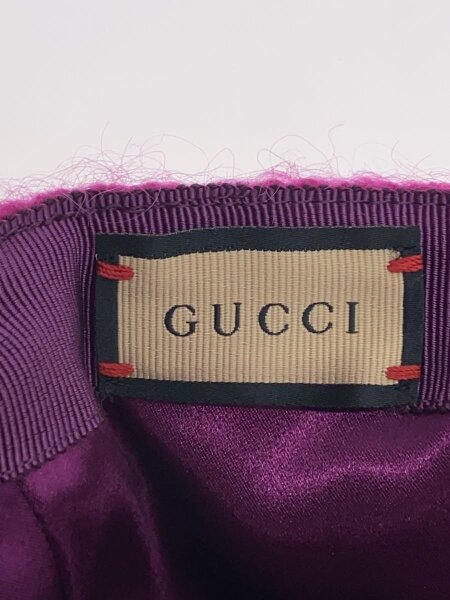 GUCCI(グッチ) / キャップ/S/モヘア/PNK/レディース/729349// | 中古品