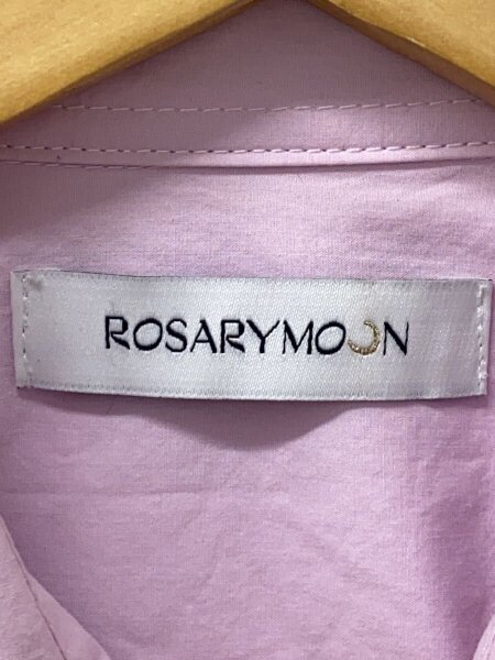 ROSARYMOON(ロザリームーン) / 25SS/Back Ribbon Big Shirt/FREE 