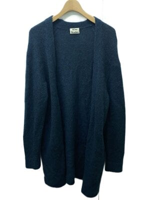 Acne Studios モヘアブランドカーディガン ネイビー　Mサイズ Acne Studios(Acne)のカーディガン検索結果|古着・中古品の通販サイト