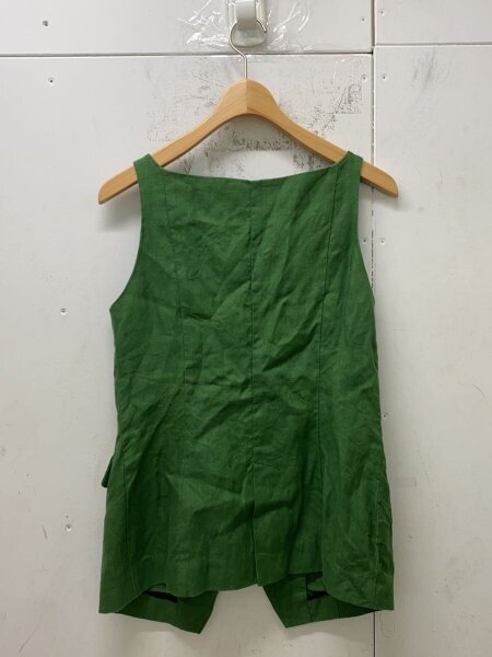 uncrave(アンクレイヴ) / 25SS/リネンオックスフォードジレブラウス 