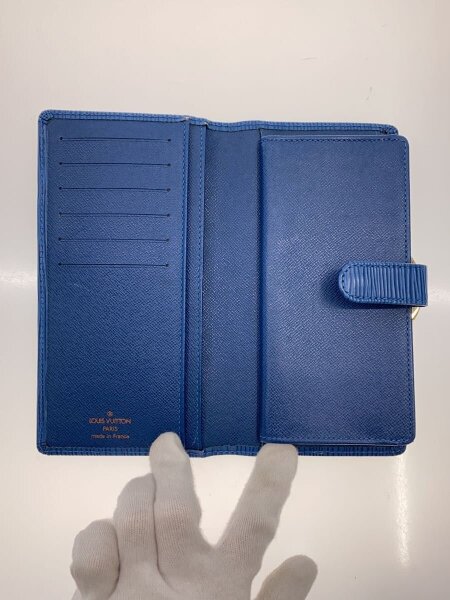 LOUIS VUITTON(ルイヴィトン) / 長財布/レザー/BLU/レディース 