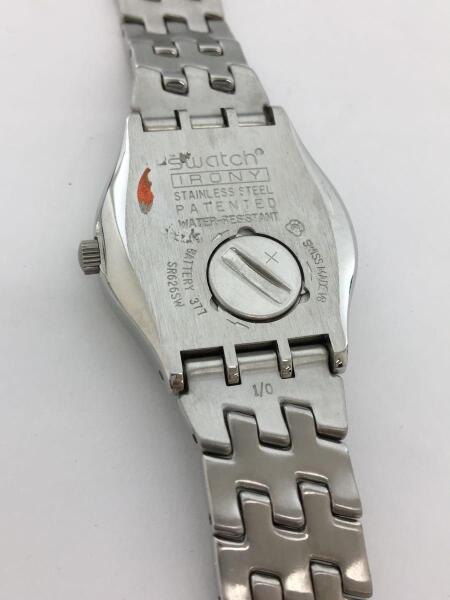 SWATCH(スウォッチ) / IRONY/腕時計/シルバー/カレンダー/ネイビー文字 