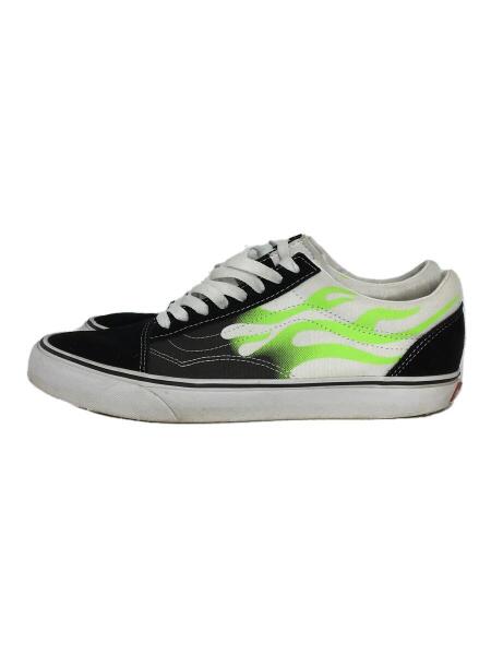 VANS(バンズ) / OLD SKOOL/オールドスクール/Neon Green FLAME/ネオン 