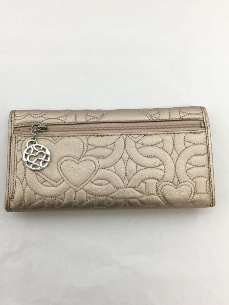 COACH(コーチ) / 長財布/キルティング/フラップ/ハート/ピンク | 中古 