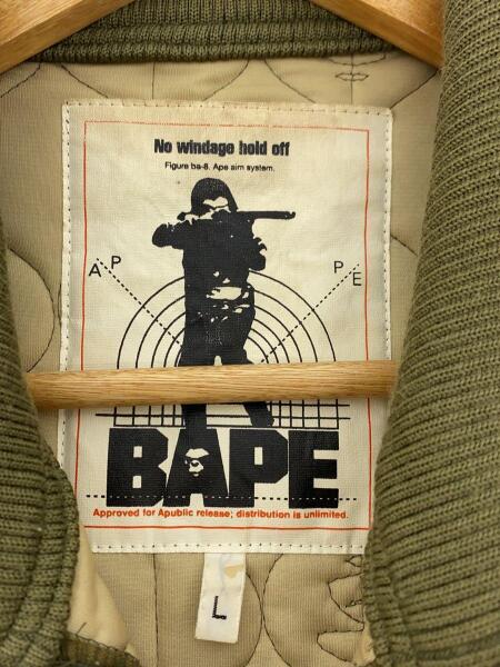 A BATHING APE エイプ シャーク　キルティング　レディース A BATHING APE エイプ シャークキルティングレディース