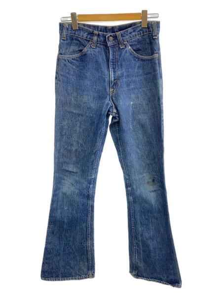 Levi’s / ブーツカットパンツ/31/デニム/NVY/無地/646-0217 Levi's(リーバイス) / ブーツカットパンツ/--/デニム/NVY/無地/646