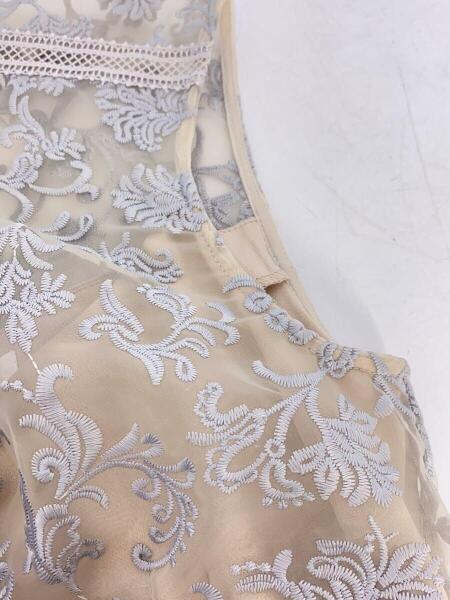 FRAY I.D(フレイアイディー) / オーガンジー刺繍ワンピース/FWFO192523  