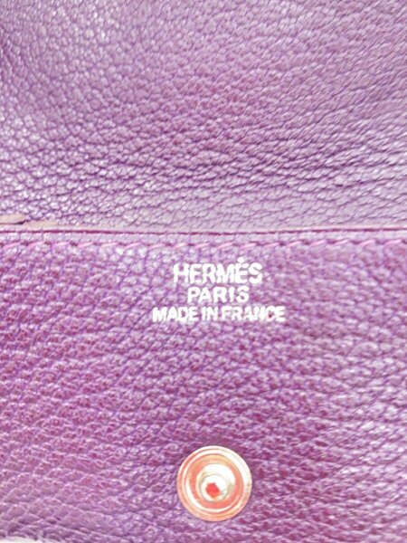 HERMES(エルメス) / コインケース/小銭入れ/レザー/パープル | 中古品 