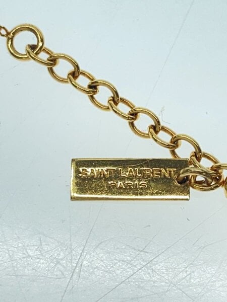 レディース 116 YSL イブサンローラン ロゴ付き ブレスレット