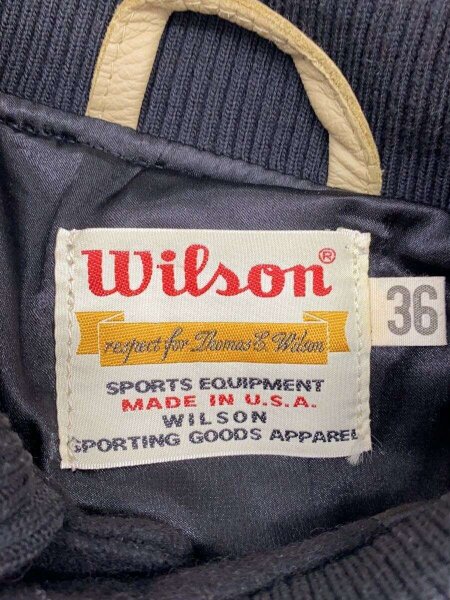 Wilson([スポーツ]ウィルソン) / スタジャン/36/ウール/ブラック 
