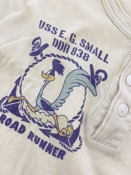 TOYs McCOY(トイズマッコイ) / ROAD RUNNER/McHILL/ヘンリーネックT 