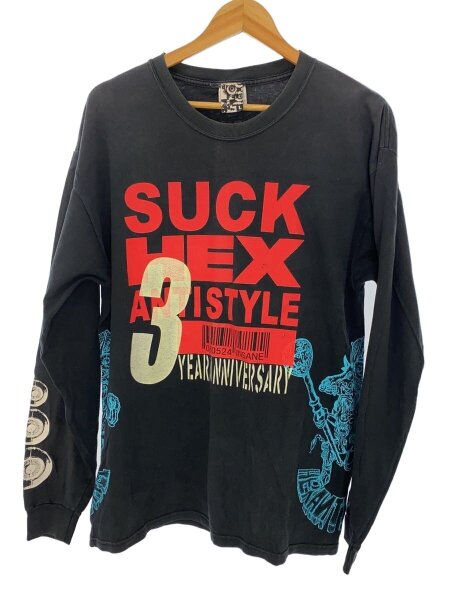 HEX ANTI STYLE(ヘックスアンチスタイル) / 長袖Tシャツ/HANESボディ 