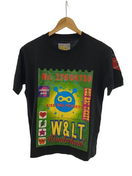 W.&L.T.(ウォルト) / パクパク君半袖Tシャツ/357-32012/ブラック/M