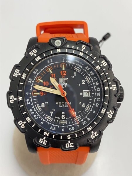 LUMINOX レアLuminox Series 3000 オレンジ⁄ブラック Luminox アナログ