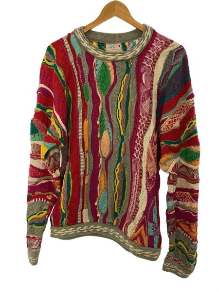COOGI(クージー) / 3Dニットセーター/マルチカラー/L | 古着の販売 