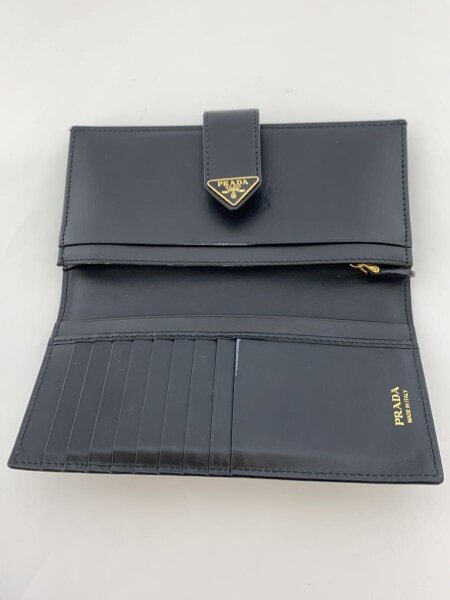PRADA(プラダ) / 長財布/1MV025/シティカーフタブ/ブラック | 中古品の