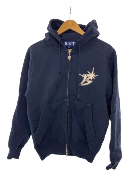 BoTT(ボット) / B Logo Zip Hoodie/ジップパーカー/253BoTT45/裏起毛 