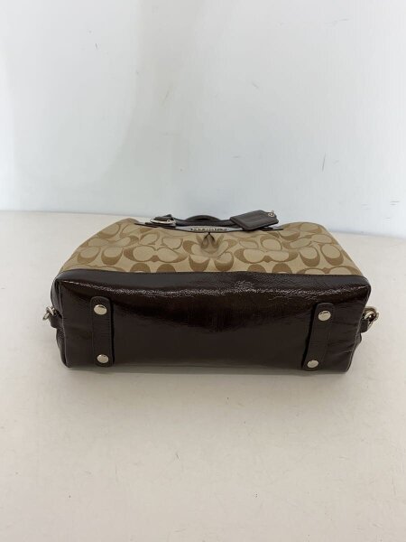 COACH(コーチ) / ハンドバッグ_アシュレイ_シグネチャー_ブラウン 