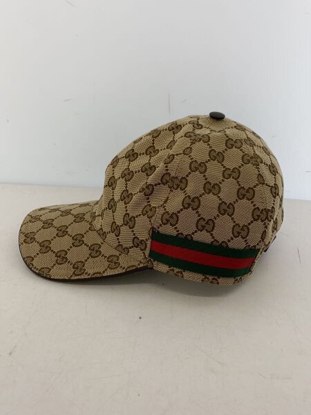 GUCCI(グッチ) / GGキャンバスベースボールキャップ/ベージュ// | 中古