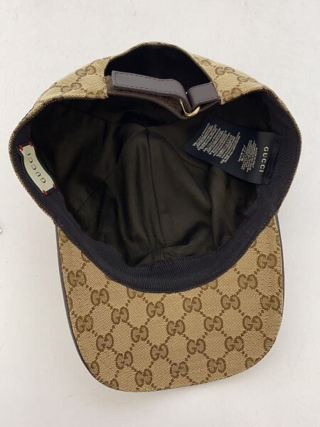 GUCCI(グッチ) / GGキャンバスベースボールキャップ/ベージュ// | 中古