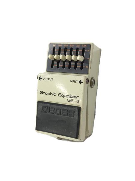 BOSS GE-6 グラフィックイコライザー BOSS(ボス) / GE-6 Graphic Equalizer GE-6/イコライザー/本体のみ/79