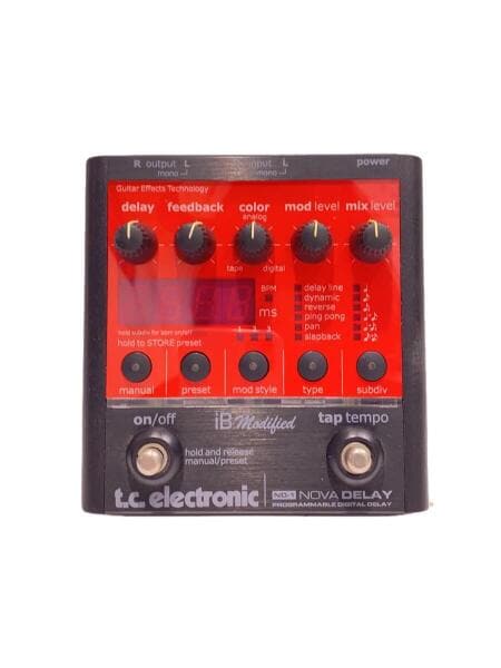 ジャンク】[中古] tc electronic ND-1 Nova Delay 6種のディレイ