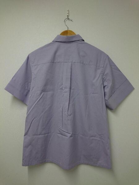 TOGA(トーガ) / 2021年MDOEL/Cotton shirt S/S/半袖シャツ/36/パープル 