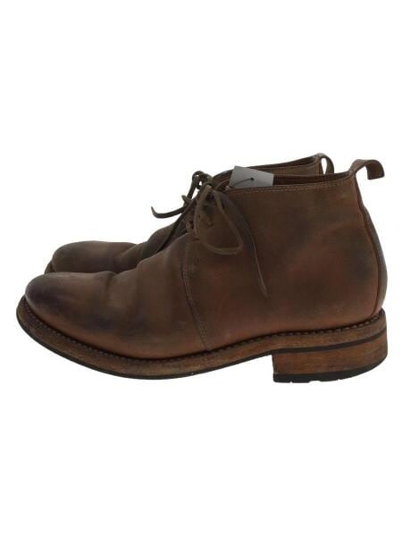 GUIDI(グイディ) / GUIDI&ROSELLINI/チャッカブーツ/ブラウン/レザー 