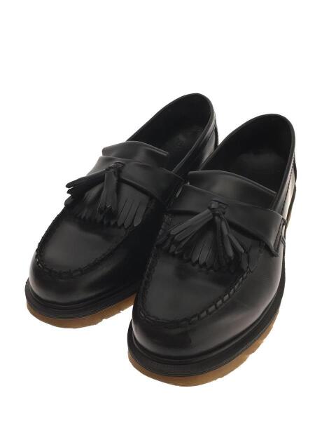 Dr. Martens ブラック ローファー エイドリアンuk7 ADRIAN タッセル