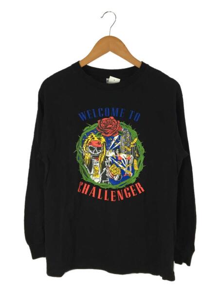 CHALLENGER(チャレンジャー) / 長袖Tシャツ/M/コットン/BLK | 古着の 
